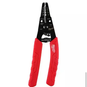Milwaukee 10-20 AWG Wire Stripper Cutter with Comfort Grip for Efficient Wire Handling and Precision Cutting