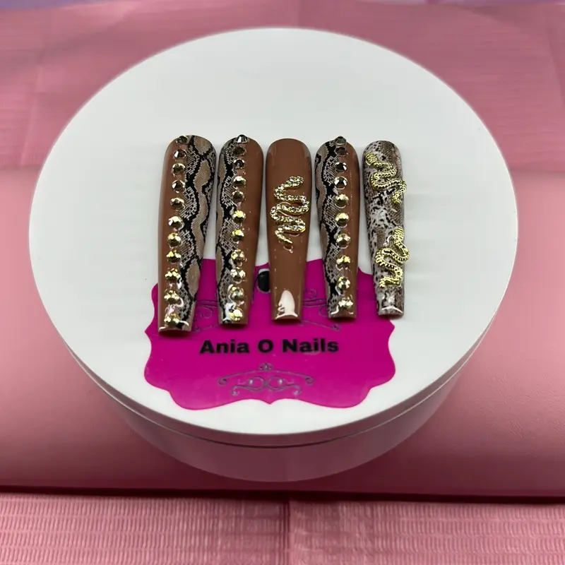 XXX long ballerina nails