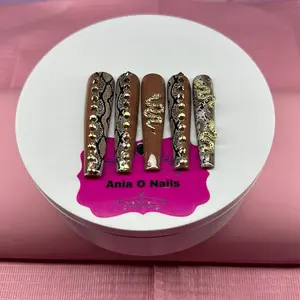 XXX long ballerina nails