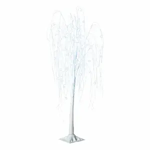 4 ft. Lighted Twinkle LED Willow Tree, Christmas Decoration for Festive Home & Party Supplies