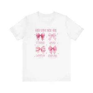 Empowering Message Tee, Graphic Tee