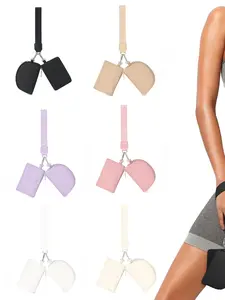 New Wristlet Wallet Portable Card Holder Bank Card Mini Coin Storage Bag, Elegant Style, All Seasons, Shoulder Clutch, Plain Pattern, Trendy Minimalist Purse