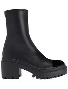 Giuseppe Zanotti Liora Chunky Ankle Boots in Black-SALE