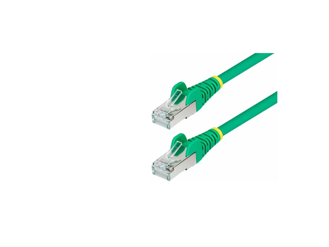 StarTech 3ft Green CAT6a Ethernet Cable - Snagless RJ45 - 10G - 100W PoE - S/FTP, LSZH - 27AWG Pure Copper - 500MHz - Shielded Network Cord - NLGN-3F-CAT6A-PATCH