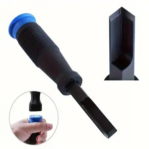 Chrome Vanadium Steel Woodworking Chisel – Sharp Blade, Non-Slip Ergonomic Handle, for Wood Carving, Mortise Grooving and Trimming