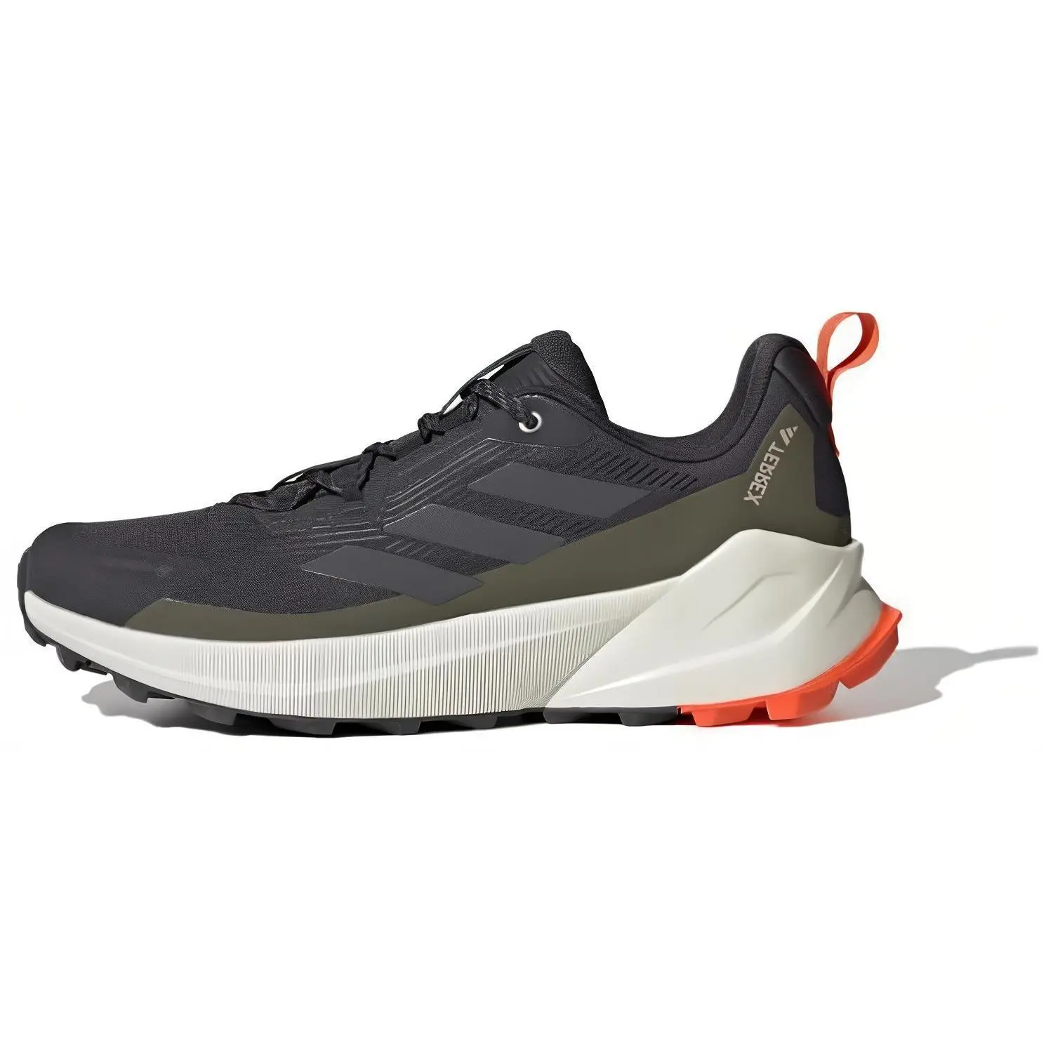 Adidas Terrex Trailmaker 2.0 Gore Tex Carbon Grey Core Black Cushioned Durable Low Top Men's Green Sneakers IE5148