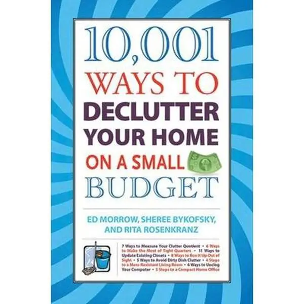 USED Book - 10,001 Ways to Declutter Your Home on a Small Budget by Morrow, Ed (Paperback) - english
