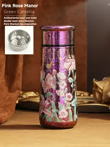 Pure titanium mini thermos cup for men and women 2026 new high-quality titanium cup tea cup birthday gift