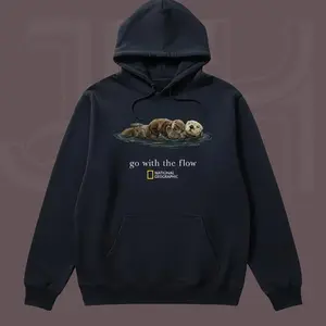 National Geographic "Go with the Flow" Unisex T-Shirt, Sweatshirt, Hoodie, Gift