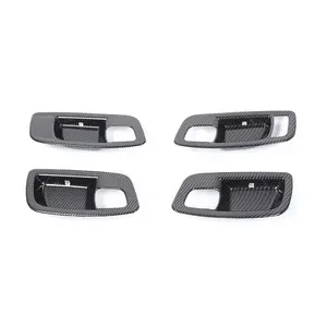Inner Door Handle Bowl Trim Covers For Dodge Charger/Chrysler 300C 2011+ Car Interior Accessories  Custom