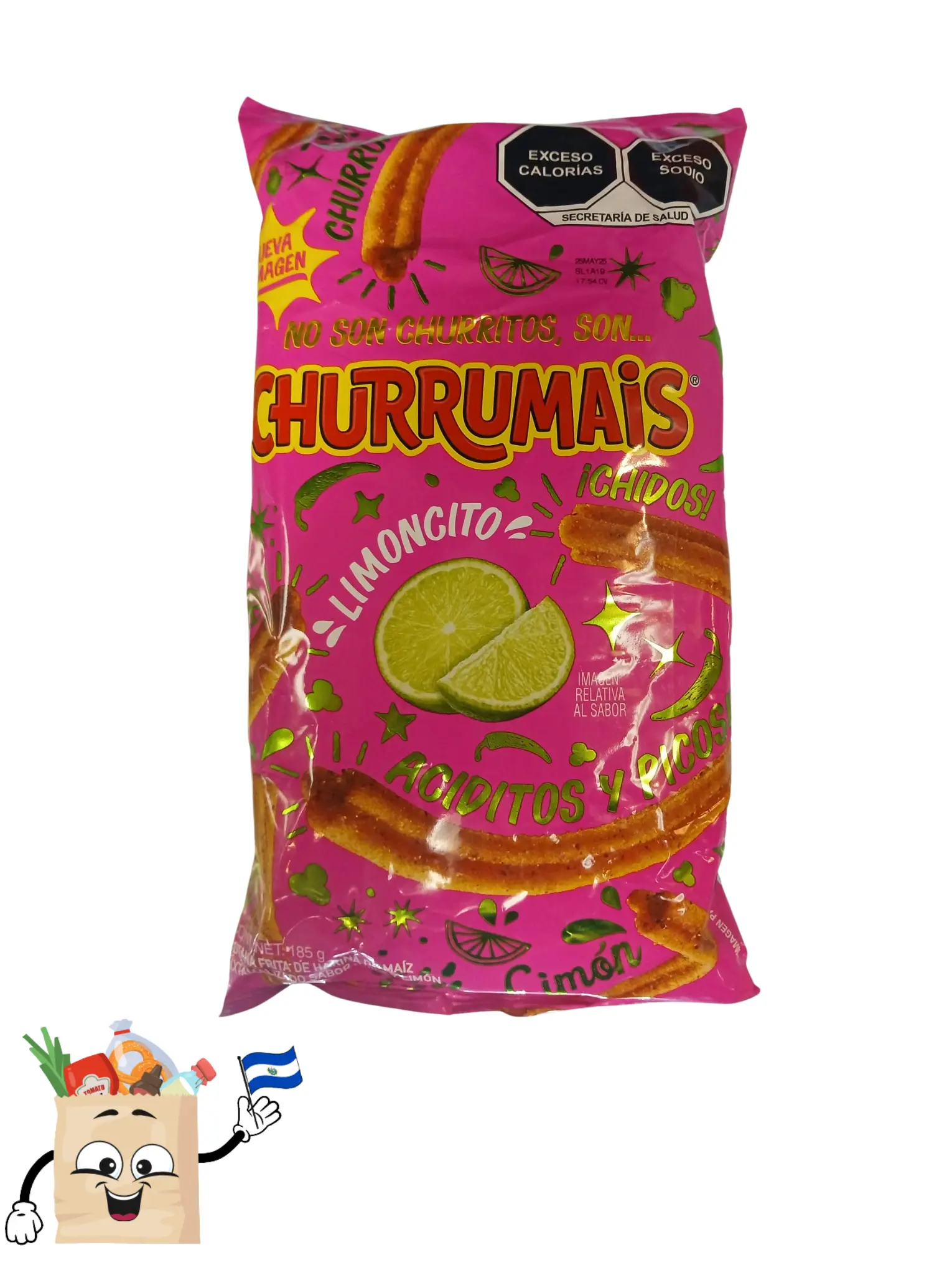3 Pack Churrumais limoncito Mexican Chips Snacks 3 Pack Churrumais limoncito Mexican Chips Snacks