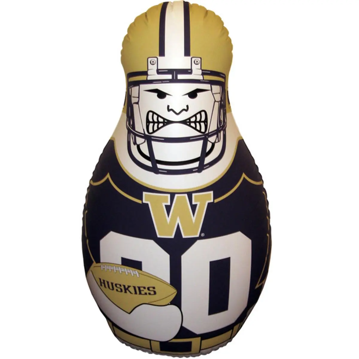 212 MAIN Boxing Tackle Buddy Punching Bag - 16 lbs, Durable Design, Easy Setup, Trendy Unique Style, with Team Logo, Unisex for Punching Practice