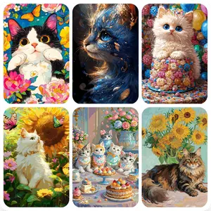 DIY Paint By Numbers Kitnumbers adults beginner Gift Box with Brushes Acrylic Paints Numbered Linen Canvas 16x20 Inch Art Sethome wall décor