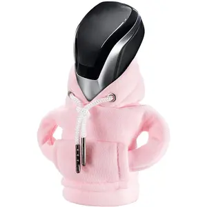 Gear Shift Hoodie, Universal Car Shift Knob Cover, Mini Hoodie for Car Shifter, Automotive Interior Cute Gadgets, Car Accessories and Decorations for Women