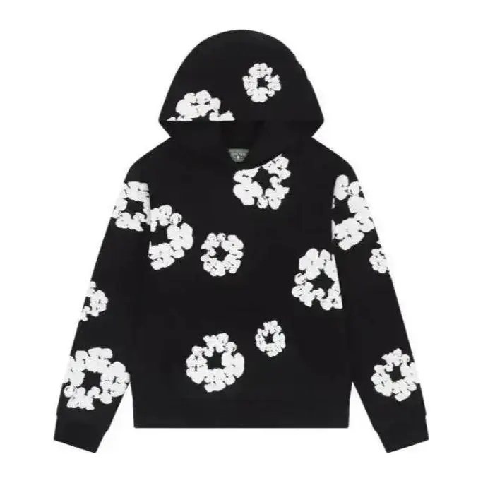 Denim Tears Mens Hoodie Medium The Cotton Wreath Sweatshirt Pullover