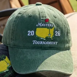 The Masters 2026 Hat, Vintage Golf Cap, Augusta Style Embroidered Dad Hat, Casual Everyday Wear Unisex Adjustable Cap