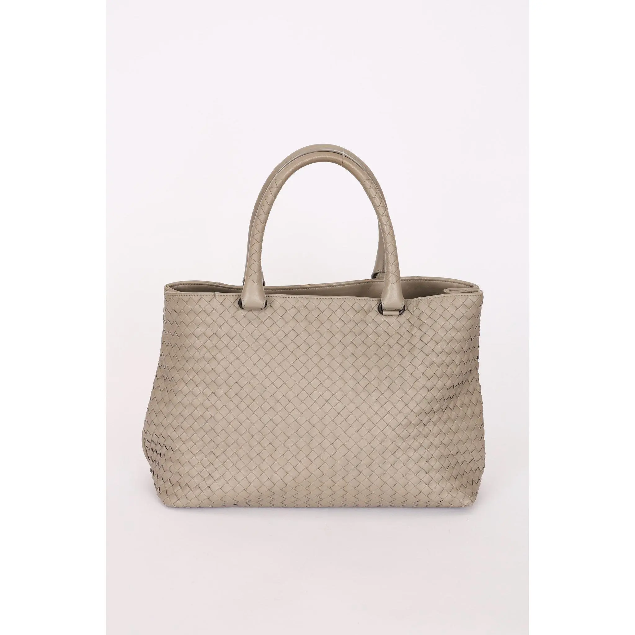 Pre-owned BOTTEGA VENETA Designer Handbag/Wallet Intrecciato Milano Tote Drop 46