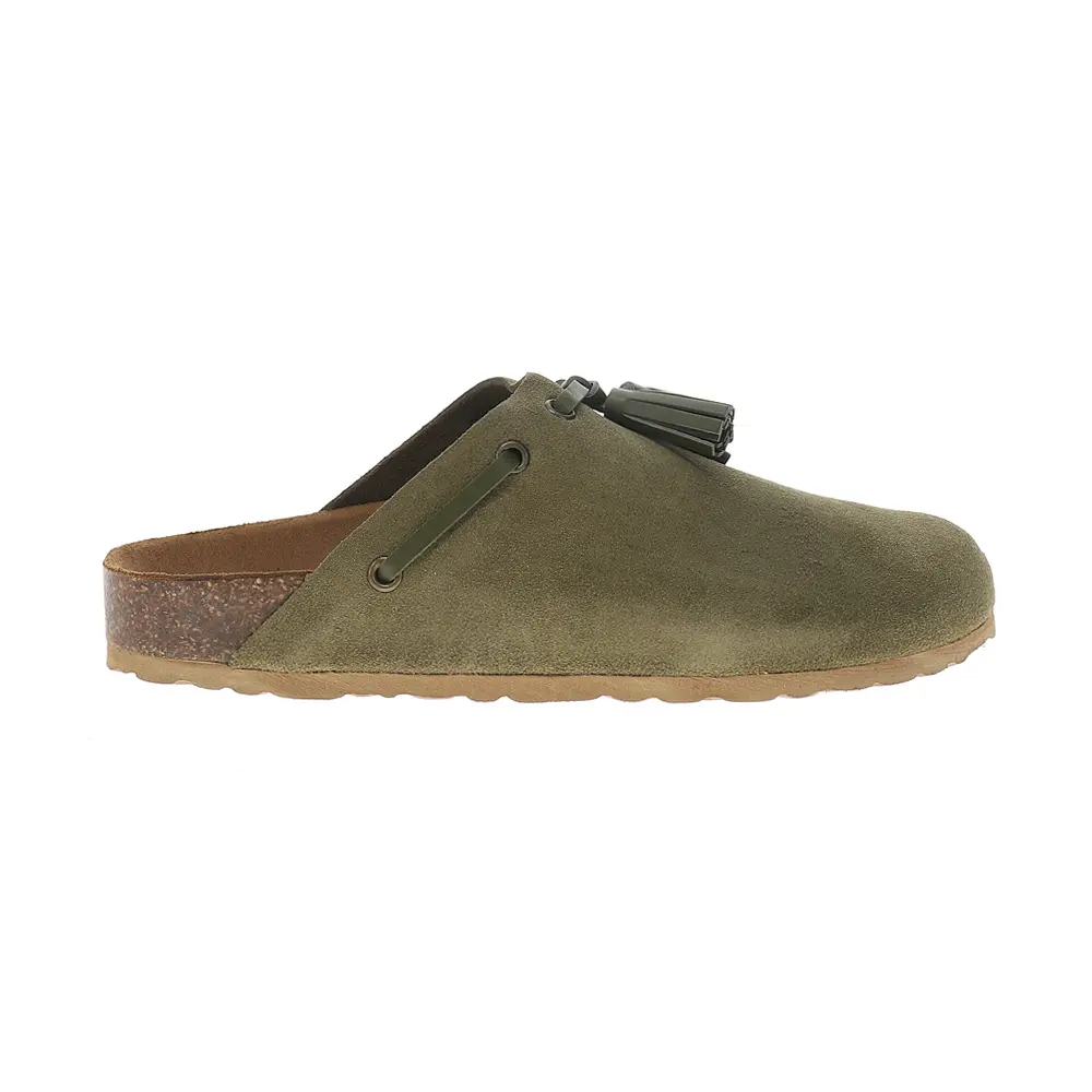 Seychelles Womens Windswept Tassle Clogs Casual - Green Seychelles Womens Windswept Tassle Clogs Casual - Green