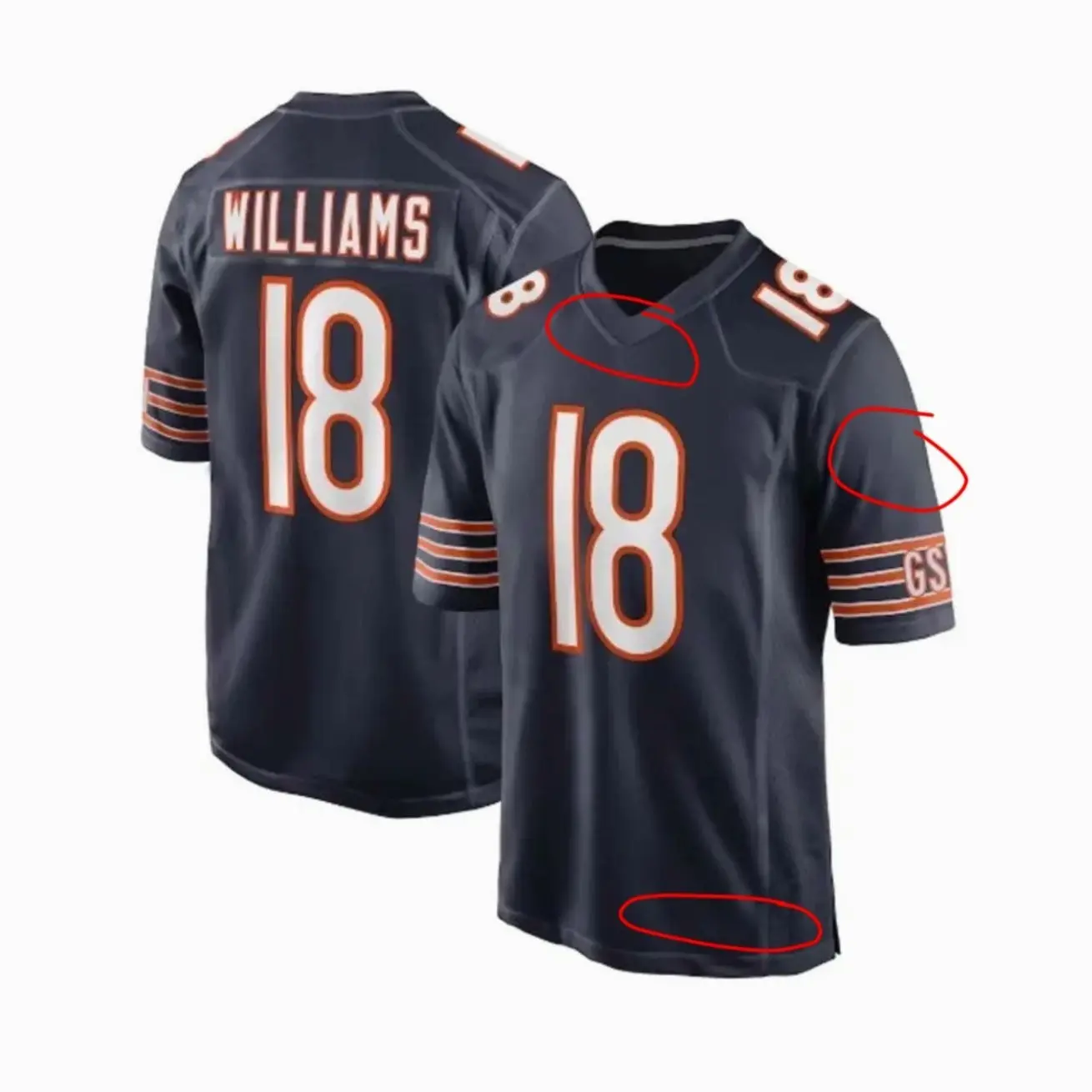 Williams #18 Football Game Jersey Shirt, New America Football Jersey, Sport Clothing, Football Uniform, Jersey For Football, Gift For Fans, Trending 2026 1 O