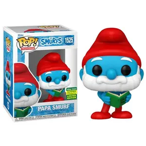 Funko Pop! Papa Smurf The Smurfs, Television 1525 - 2024 Summer Convention Vinyl Figure in PopShield Protector