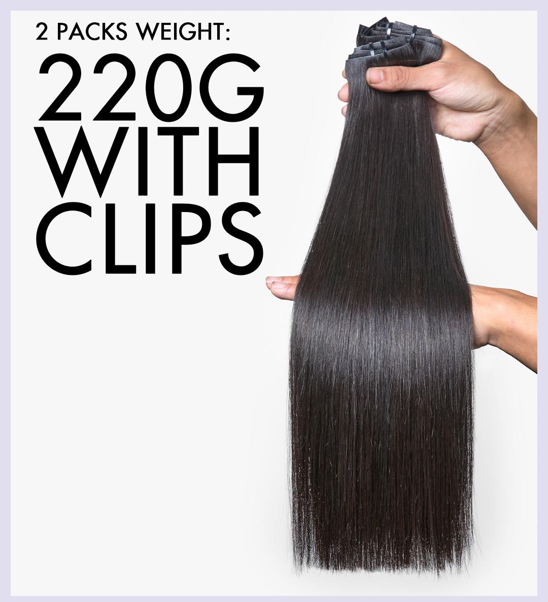 LUVME 100% Virgin Human Hair Extensions Seamless & Invisible Edge Straight, Body Wave, Kinky Curly, Yaki Straight, Messy Burmese Curl Clip-In Limited Time Offer TikTok Exclusive #luvmenewarrivals
