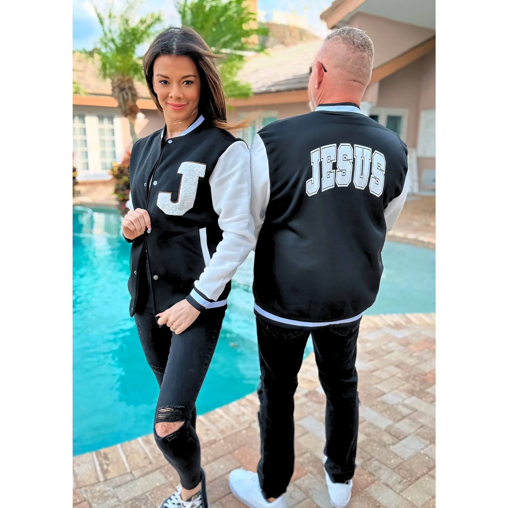 Jesus Letterman Jacket