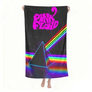 Pink Floyd themed beach towels, beach towels, beach towels, beach blankets, four-season essentials, suitable for men, women, girls, boys, beach, party, yoga, travel, camping, beach accessories, vacation essentials, Christmas gifts