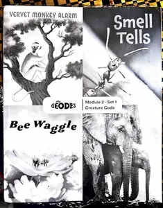 USED-My Geodes ,Module 2 .Set 1 ,Creature Code ,Bee Waggle ,Pack 5 by Joe MacDonald and Matthieu Gallet Martin Mecnarowski (Unknown)