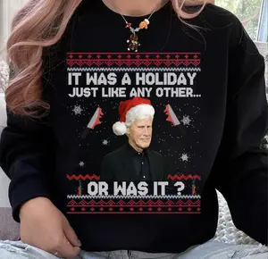 Keith Morrison Christmas Sweater, True Crime Ugly Christmas Party Sweatshirt, True Crime Ugly Sweater Funny Christmas Sweater