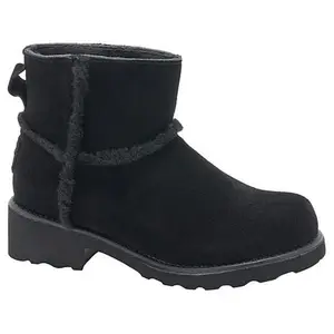 BEARPAW® Adalee Faux Fur-Trimmed Suede Boot w/Rain & Stain Repellent