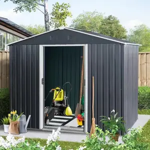 Westport Industrial Outdoor Metal Storage Shed