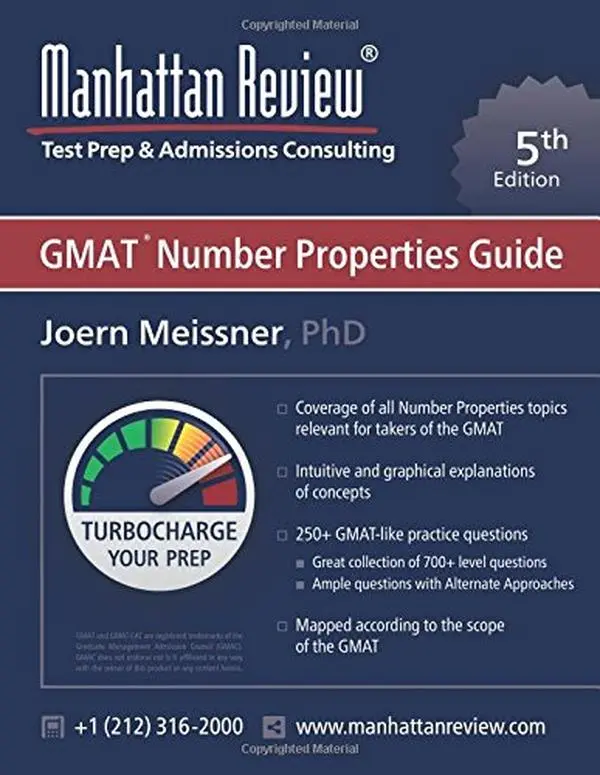 USED-Manhattan Review GMAT Number Properties Guide [5th Edition]: Turbocharge your Prep by Joern Meissner (Paperback)
