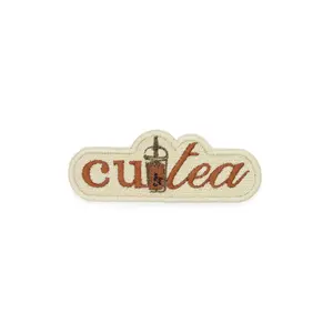 Cu-tea Boba Themed Embroidered Patch