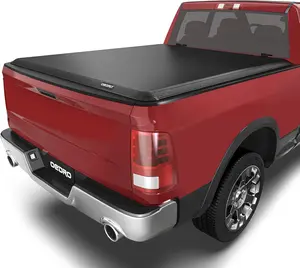 5.5 ft Upgraded Tri-Fold Truck Bed Tonneau Cover Compatible with 2015-2025 Ford F-150 F150 5.5 Feet Bed