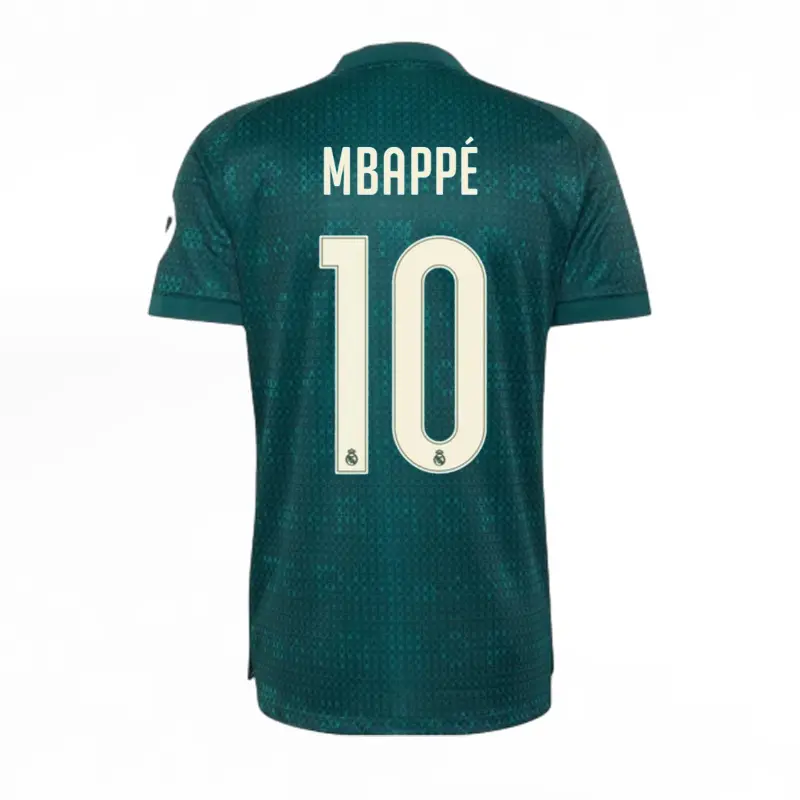 [FULL LOGO] Los Blancos Moss Green Away Jersey – Lightweight Quick-Dry Soccer Shirt, Custom Player Name & Number