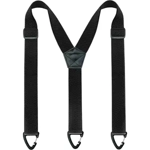 Hidden Suspenders for Men Women Under Clothes with 3 Snap Loop (1.48" Wide)