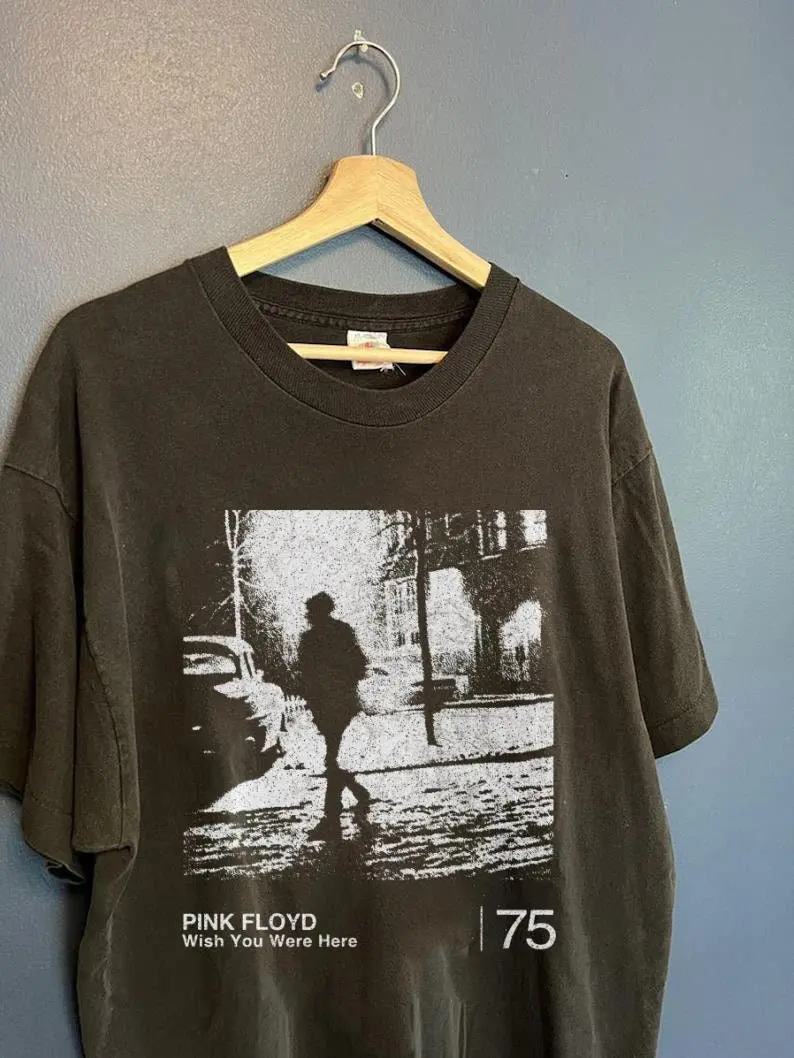 Wish You Were Here _ Minimalist Graphic Artwork aesthetic shirt, vintage Pink Floyd 90s rock band tee, Wish You Were Here merch