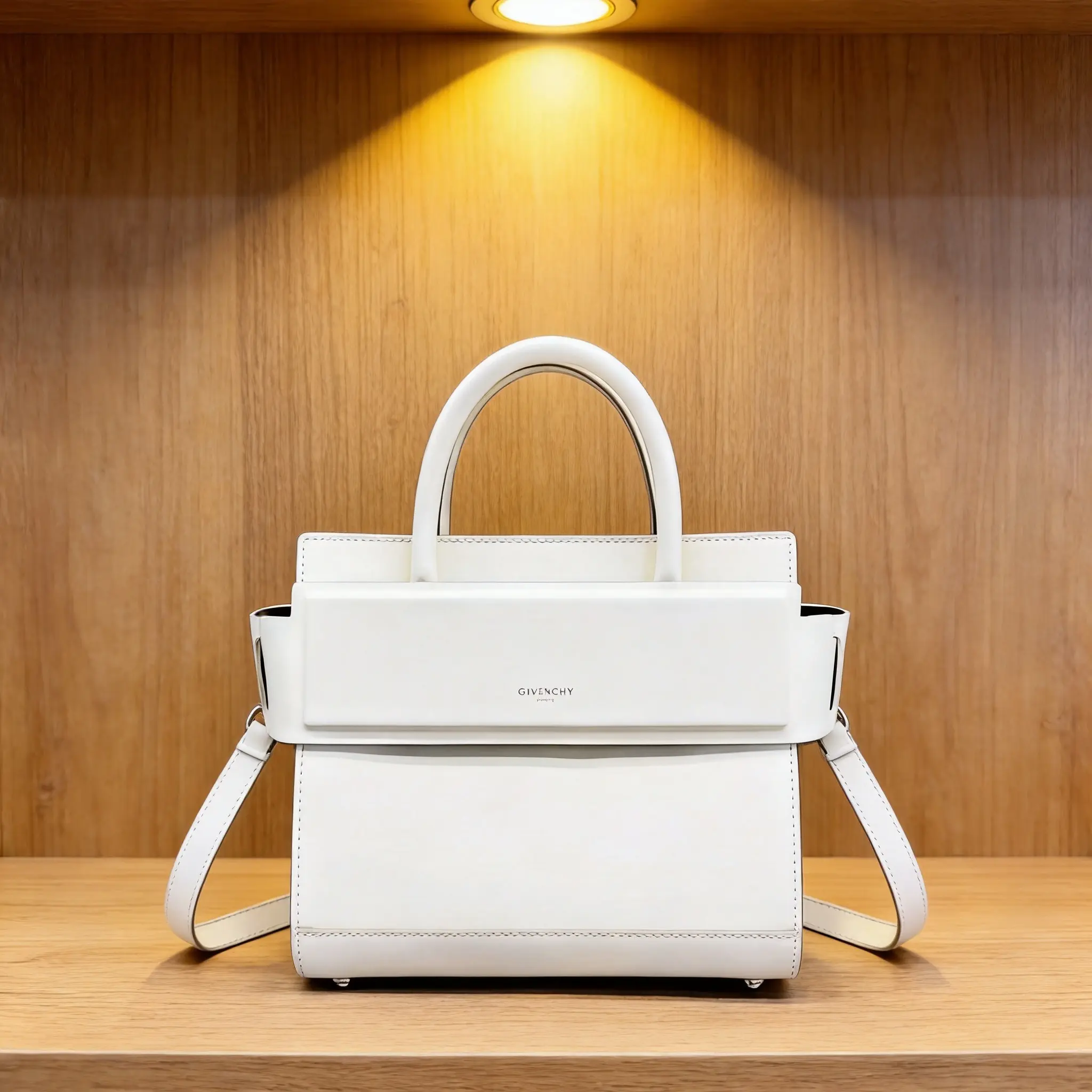 Pre-owned GIVENCHY Leather Shoulder Bag D0626555718