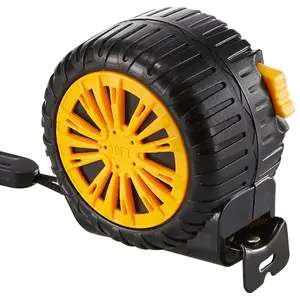 Tape Measure 10 Ft, Self-Locking Retractable Measuring Tape, Inch/Metric Scale, Easy to Read,  for Construction, Carpenters, Handicrafts (10FT)