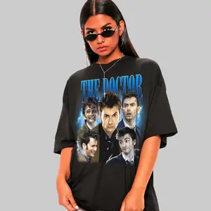 Doctor Who Tenth Doctor Graphic Tee Gift For Fan