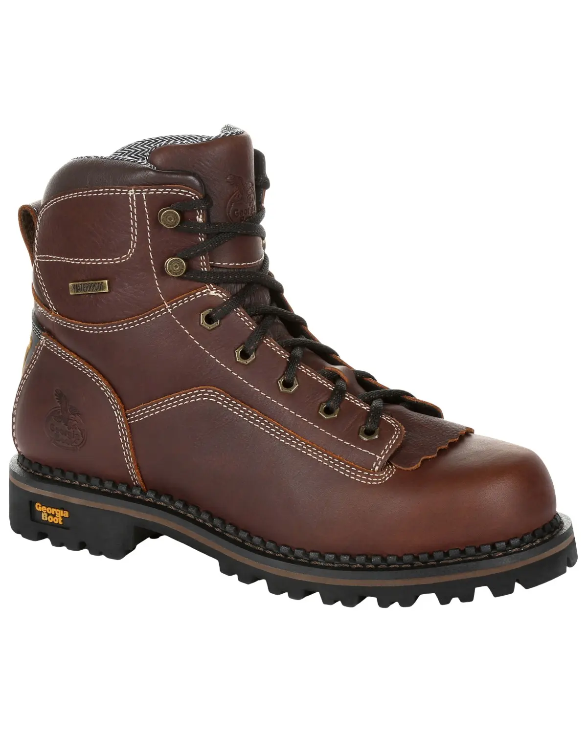 Georgia Boot Men's Men'S Amp Lt Waterproof Logger Soft Toe - Gb00270