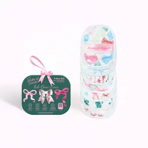 MakeUp Eraser Fab-Bow-Lous 7-Day Set - Erase Makeup with JUST WATER, Reusable & Machine Washable Makeup Remover MakeUp Eraser Fab-Bow-Lous 7-Day Set - Erase Makeup with JUST WATER, Reusable & Machine Washable Makeup Remover