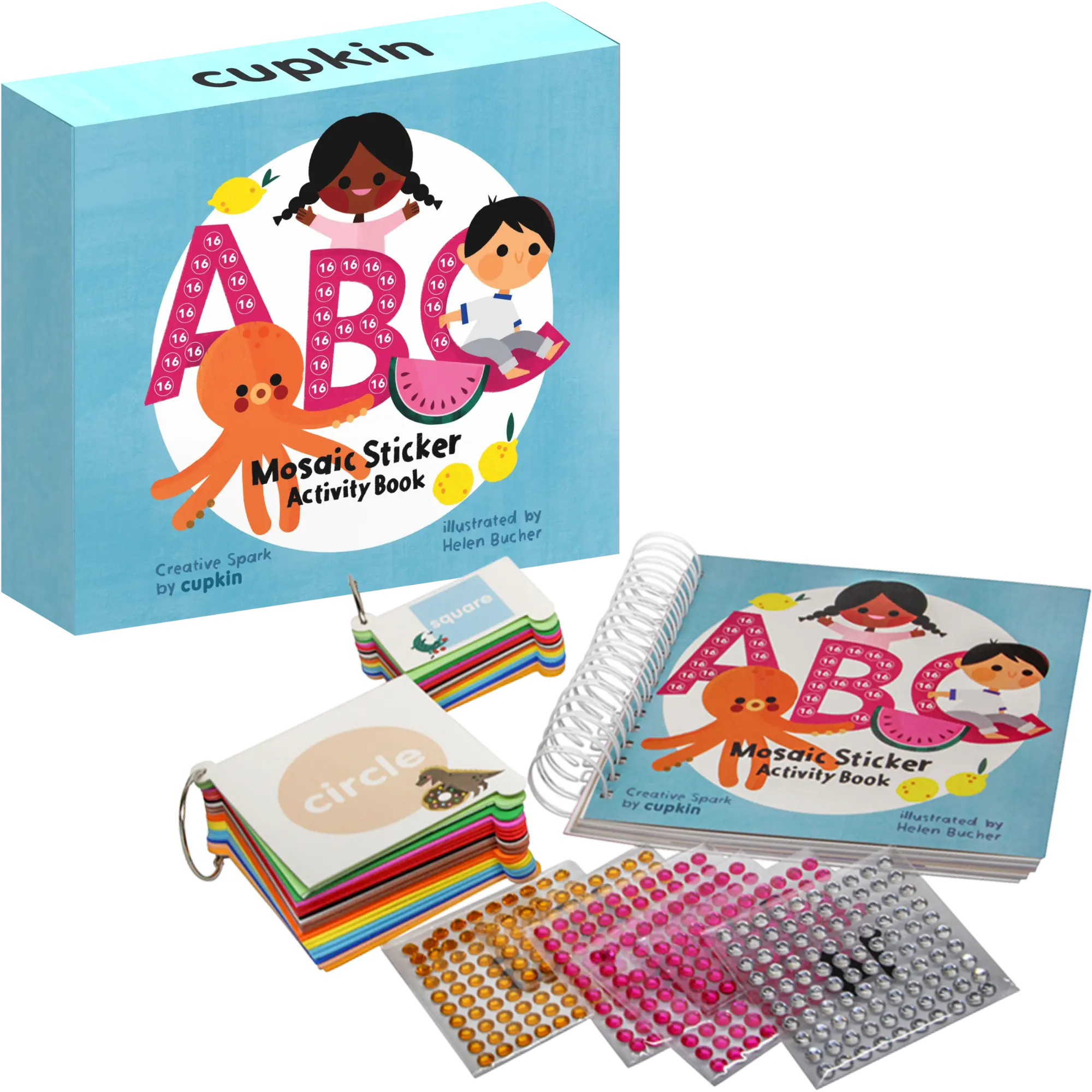 ABC Mosaic Sticker Book