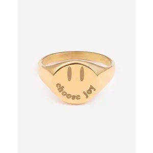 Gold Choose Joy Ring