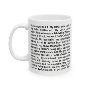 "So we move to LA" Ceramic Mug (11oz)
