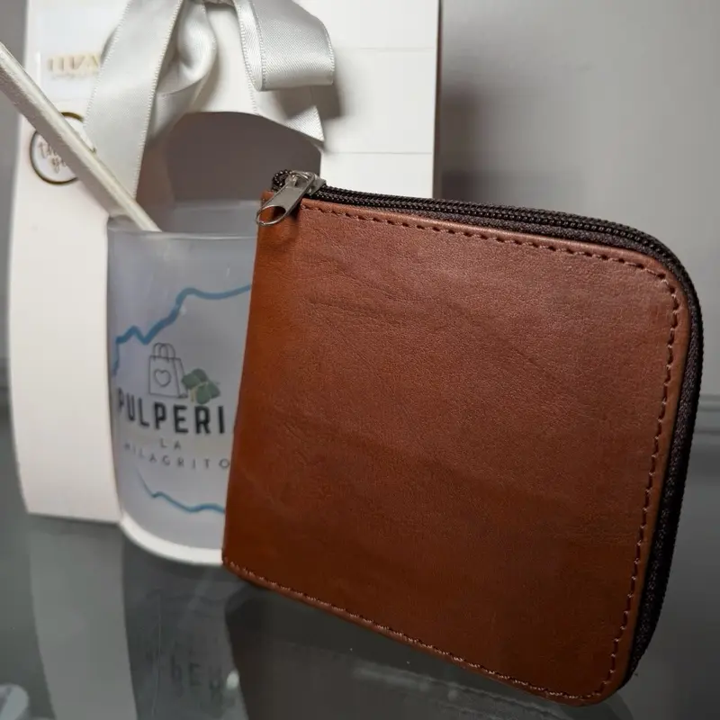 Cartera para hombre de cuero