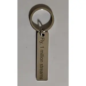 Fly Song 1 million stream celebration keyring, New.