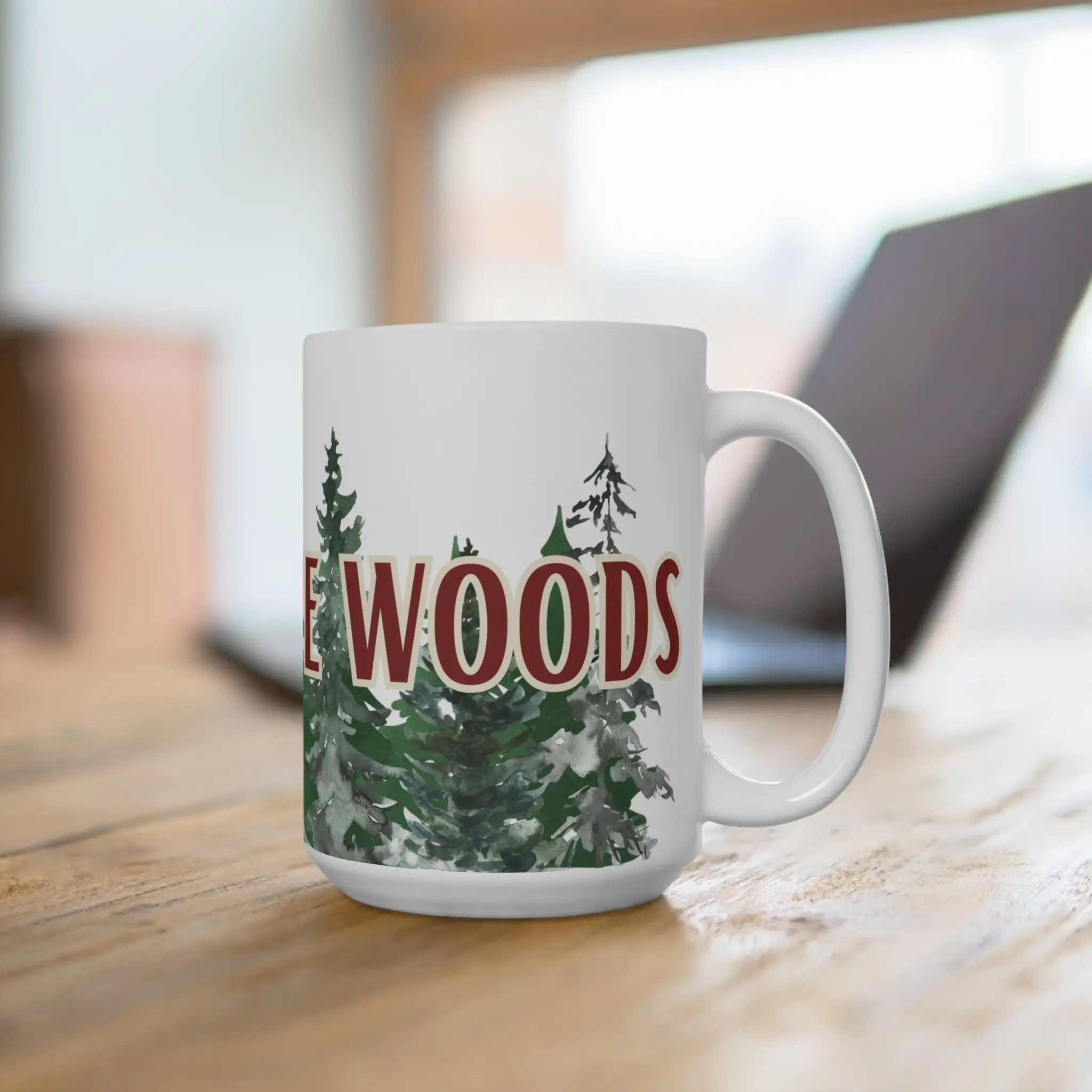 Man of the Woods 15oz Mug, Wilderness Coffee Cup, Rustic Forest White Tea  Mug, Nature Lover Gift, Cabin Decor Drinkware cool - TikTok Shop