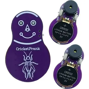 3 PCS Cricket Noise Maker Prank, Beeping Several Months, Hidden Prank Noise Maker for Adults