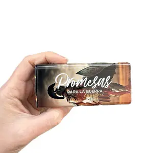 Inspirational Quote Bible Verse Faith Christian Box Cards Religious Gifts for Men Women Spanish Bible Verses 50 Cards with Biblical Promises in Metal Box Our Daily Bread